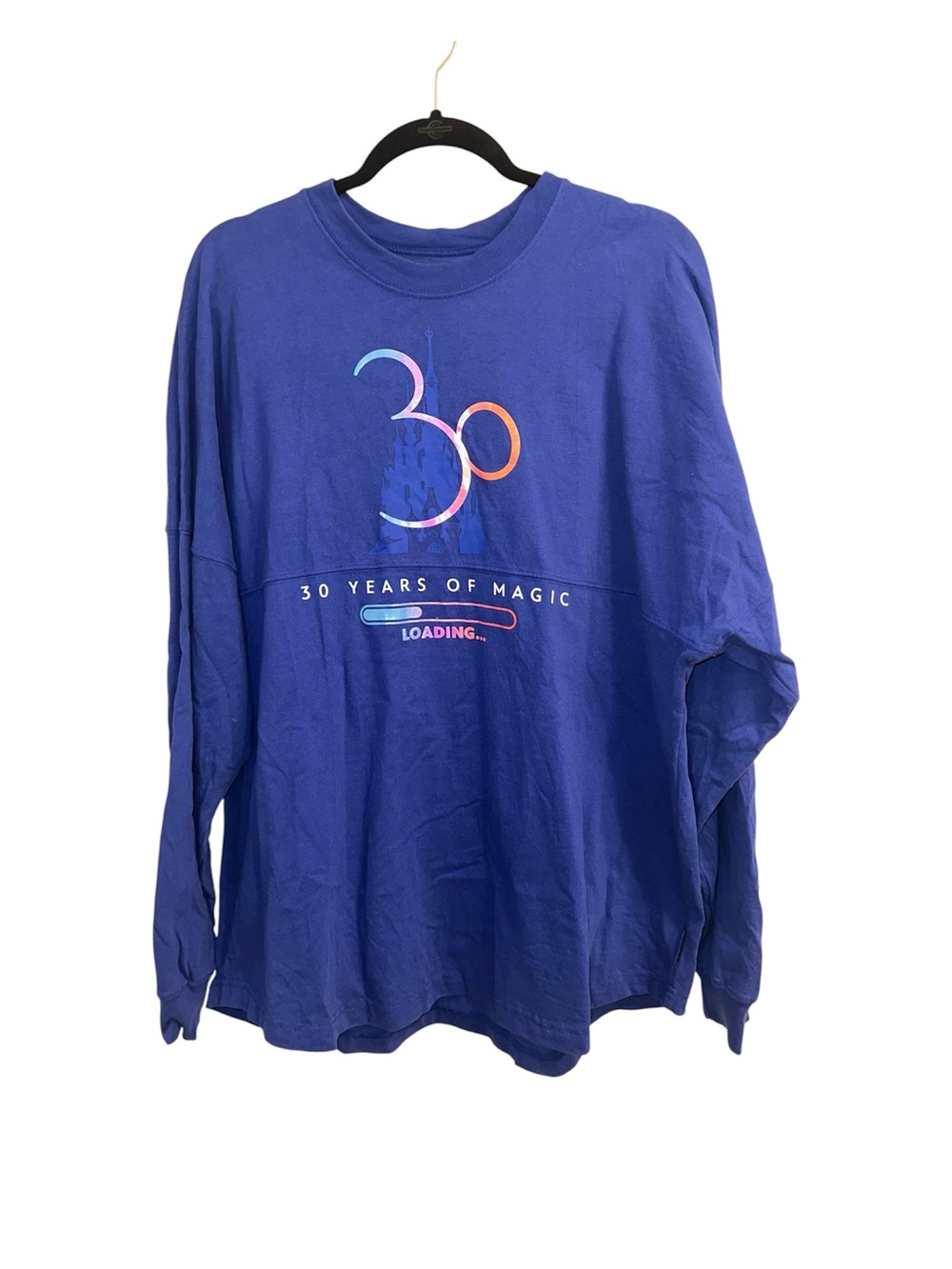 Blue Disneyland Paris 30 Years of Magic Anniversary Spirit Jersey - Large